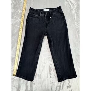 Royalty For Me Women's Black High Rise Skinny Crop Pants Size 8
